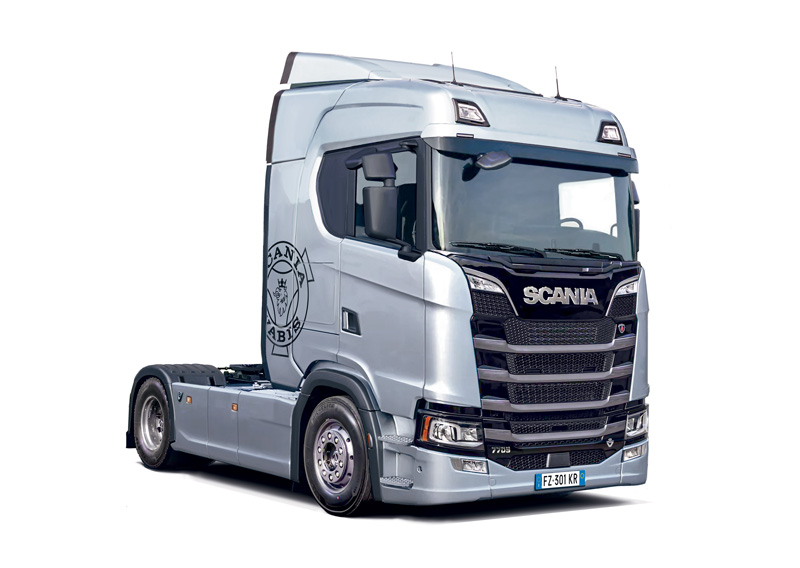 1/24 Scania S770 4x2 Normal Roof Grey Cab