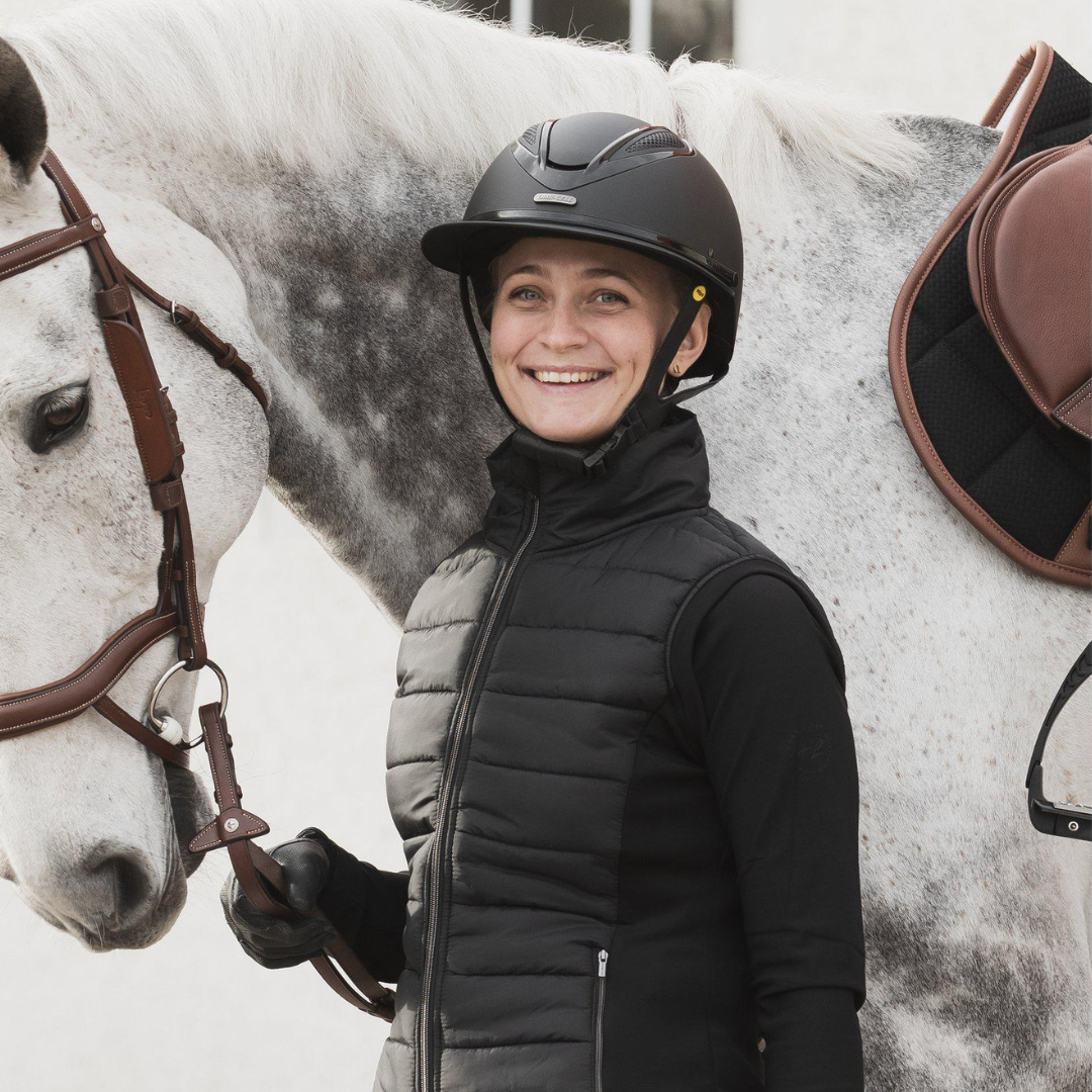 LAMICELL ADELE MIPS RIDING HELMET - 3