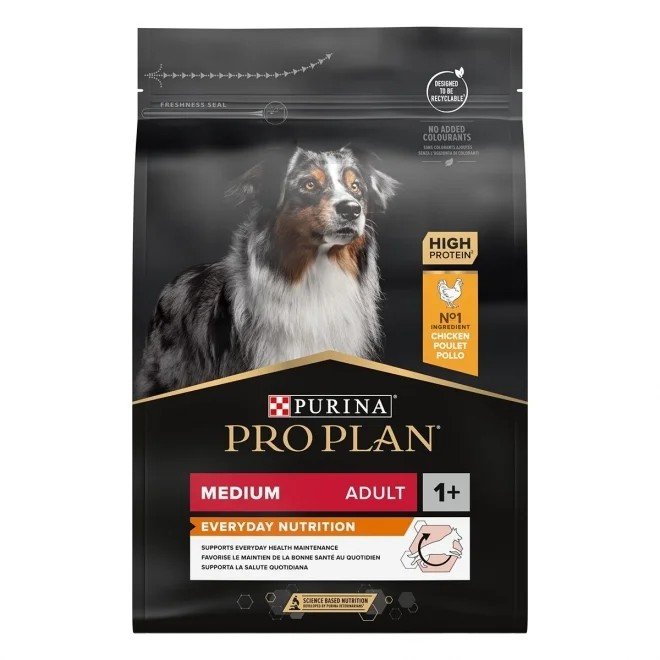 PRO PLAN Medium Adult Everyday Nutrition Rik på Kyckling 14kg