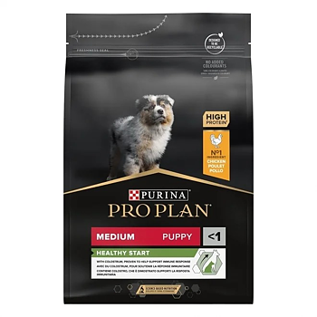 PRO PLAN Medium Puppy Healthy Start Rik på Kyckling 12kg