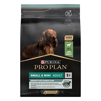 PRO PLAN Small & Mini Adult Sensitive Digestion Rik på Lamm 7kg