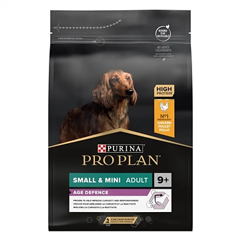 PRO PLAN Small & Mini Adult 9+ Age Defence Rik på Kyckling 7kg