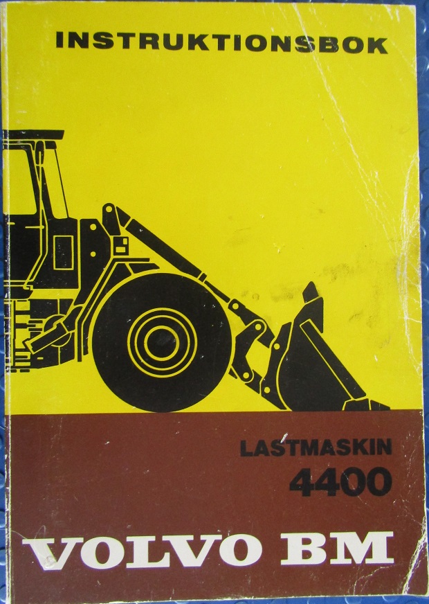 1980- Volvo BM Lastmaskin LM 4400 Instruktionsbok 02.80