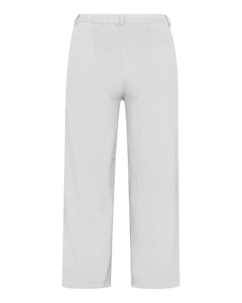 Mirakelbyxa Donna loose viskos cropped vit