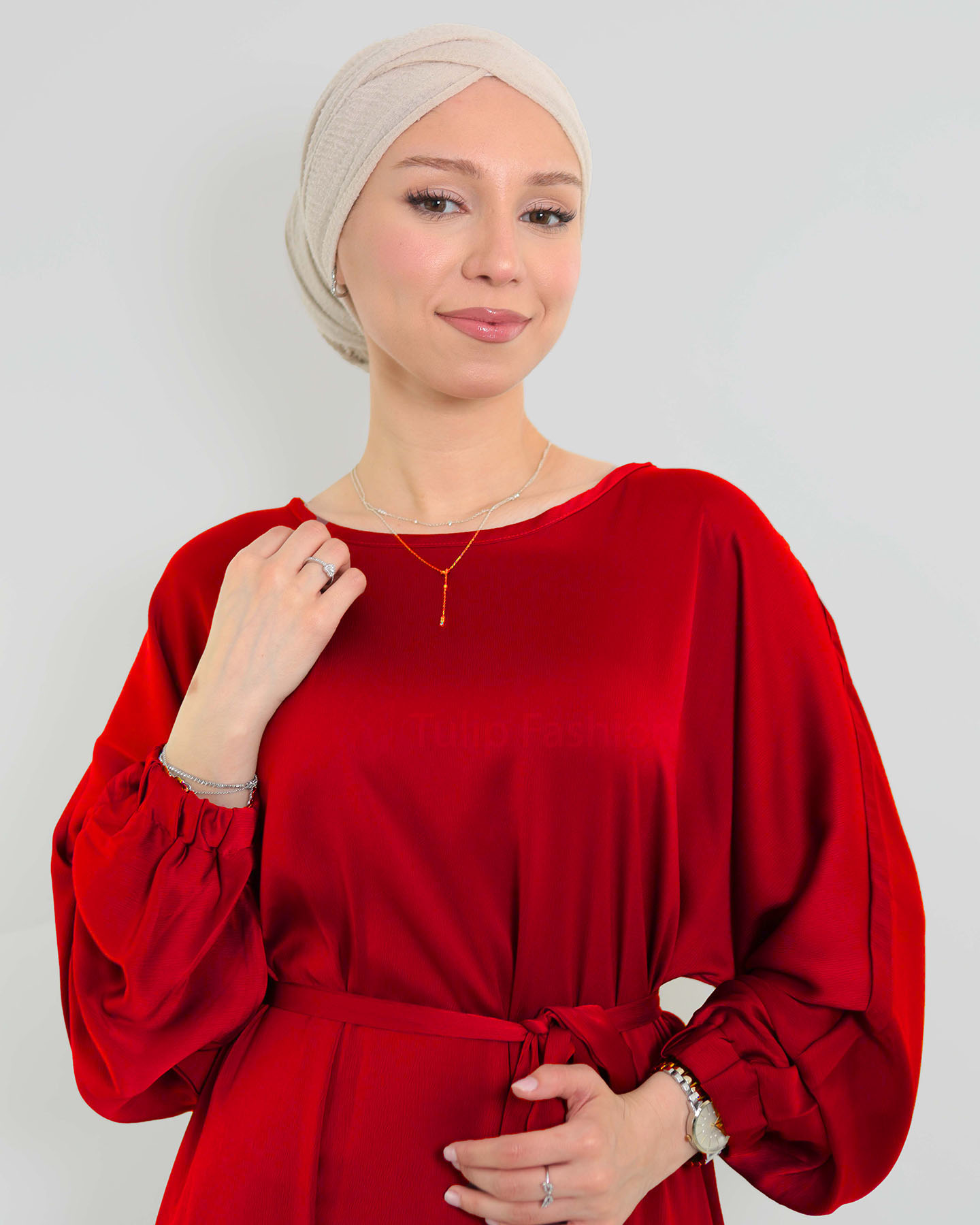 Maxi dress - Red - 4