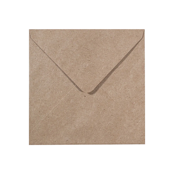 Florence • Envelopes 120g 6.3x6.3in Kraft 5x Florence