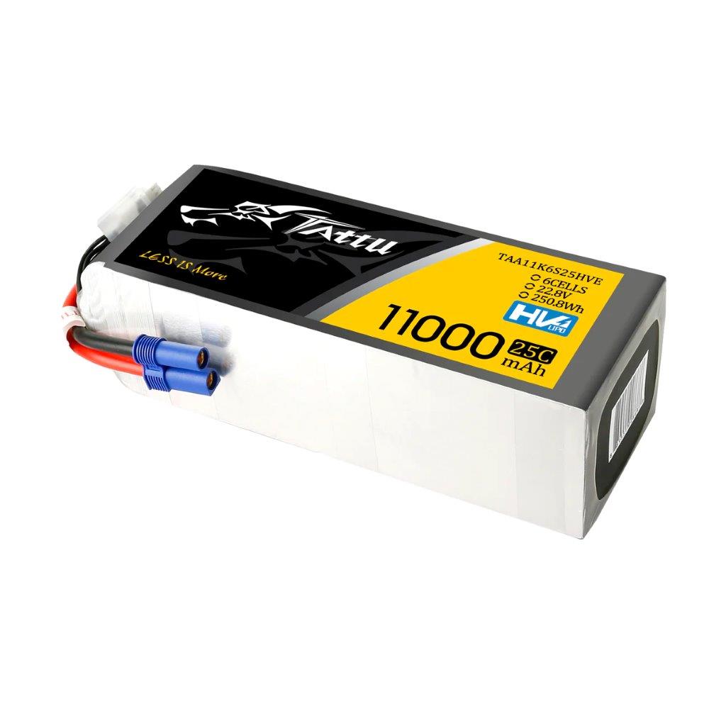 GensAce Tattu 11000MAH 22.8V HV 25C 6S1P Lipo Battery Pack with EC5 Plug - 3