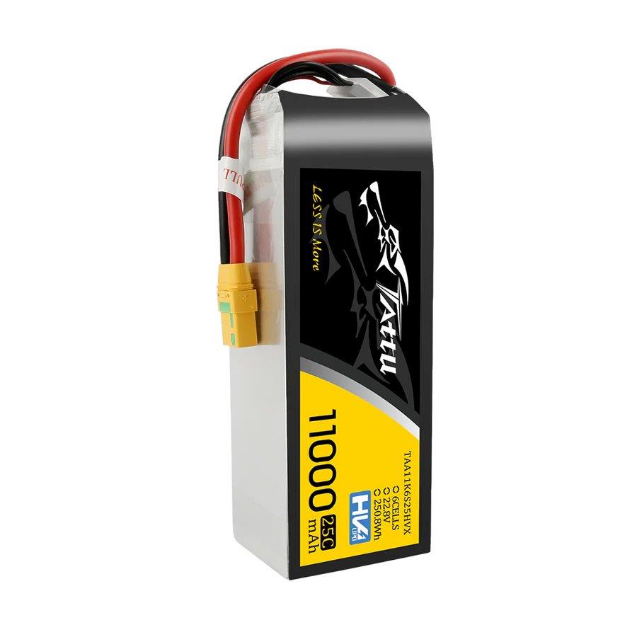 GensAceTattu 11000MAH 22.8V HV 25C 6S1P Lipo Bttry Pack, XT90-S(anti-spark) Plug - 5