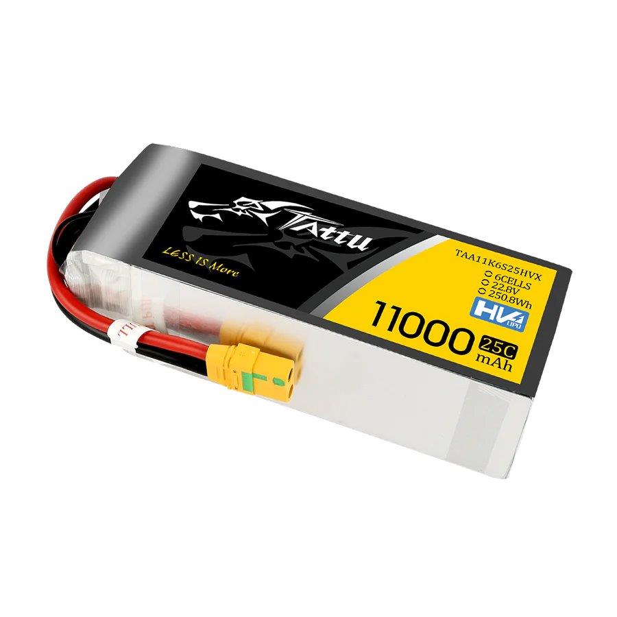 GensAceTattu 11000MAH 22.8V HV 25C 6S1P Lipo Bttry Pack, XT90-S(anti-spark) Plug - 4