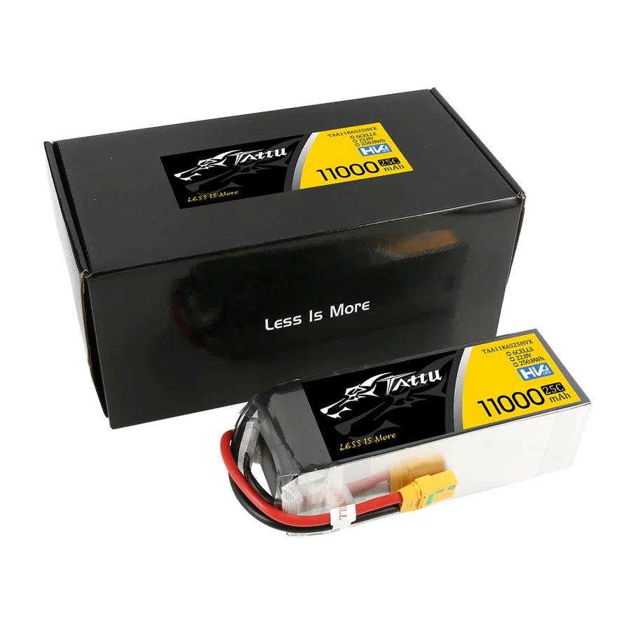 GensAceTattu 11000MAH 22.8V HV 25C 6S1P Lipo Bttry Pack, XT90-S(anti-spark) Plug - 2