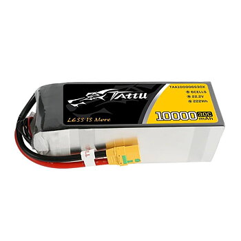 GensAce Tattu 12000mAh 22.2V 30C 6S1P UAV Lipo Battery Pack with XT90 plug