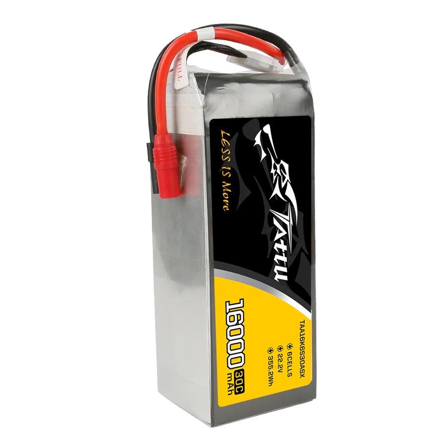GensAce Tattu 16000mAh 22.2V 30C 6S1P Lipo Battery Pack with AS150+XT150 plug - 4