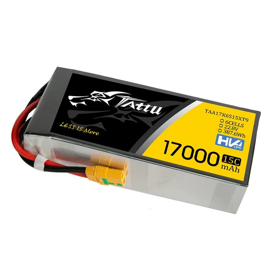 GensAceTattu17000mAh 22.8V 15C 6S1P HV HighVolt Lipo Bttry, XT90-S(anti-sp) Plug - 3