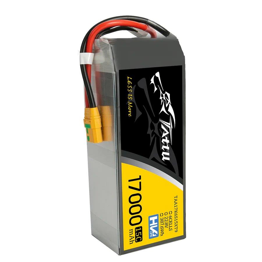 GensAceTattu17000mAh 22.8V 15C 6S1P HV HighVolt Lipo Bttry, XT90-S(anti-sp) Plug - 4