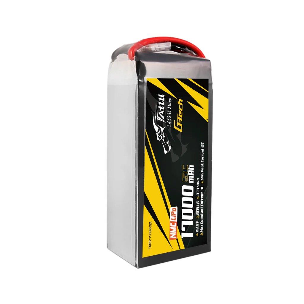 GensAce TATTU Semi-solid 17000mAh 5C 22.2V 6S1P GTech Lipo Pack, XT90S-F - 5