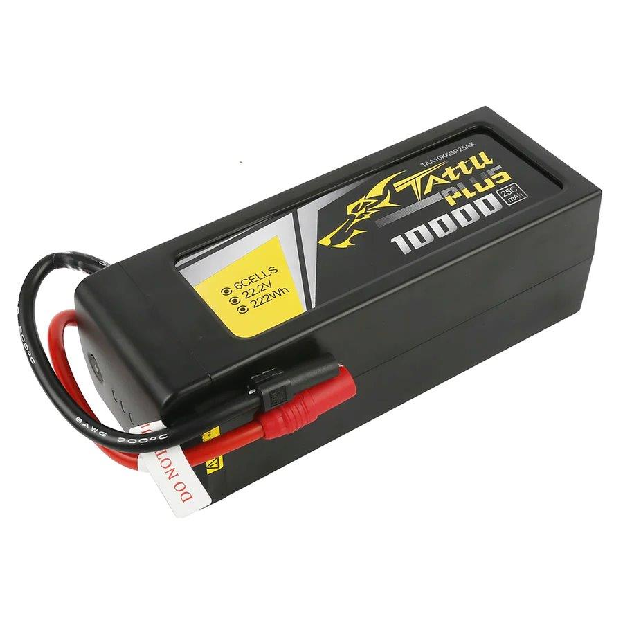 GensAce Tattu Plus 10000mAh 22.2V 25C 6S1P Lipo Bttry Pack with AS150+XT150 plug - 5
