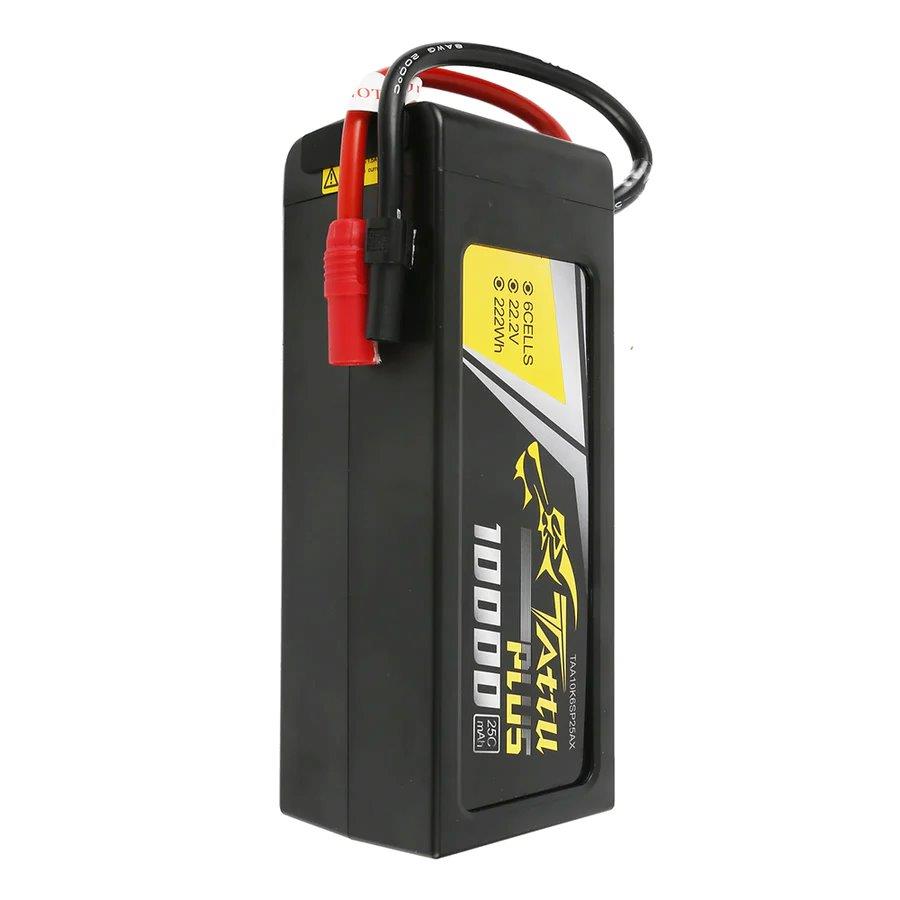 GensAce Tattu Plus 10000mAh 22.2V 25C 6S1P Lipo Bttry Pack with AS150+XT150 plug - 3