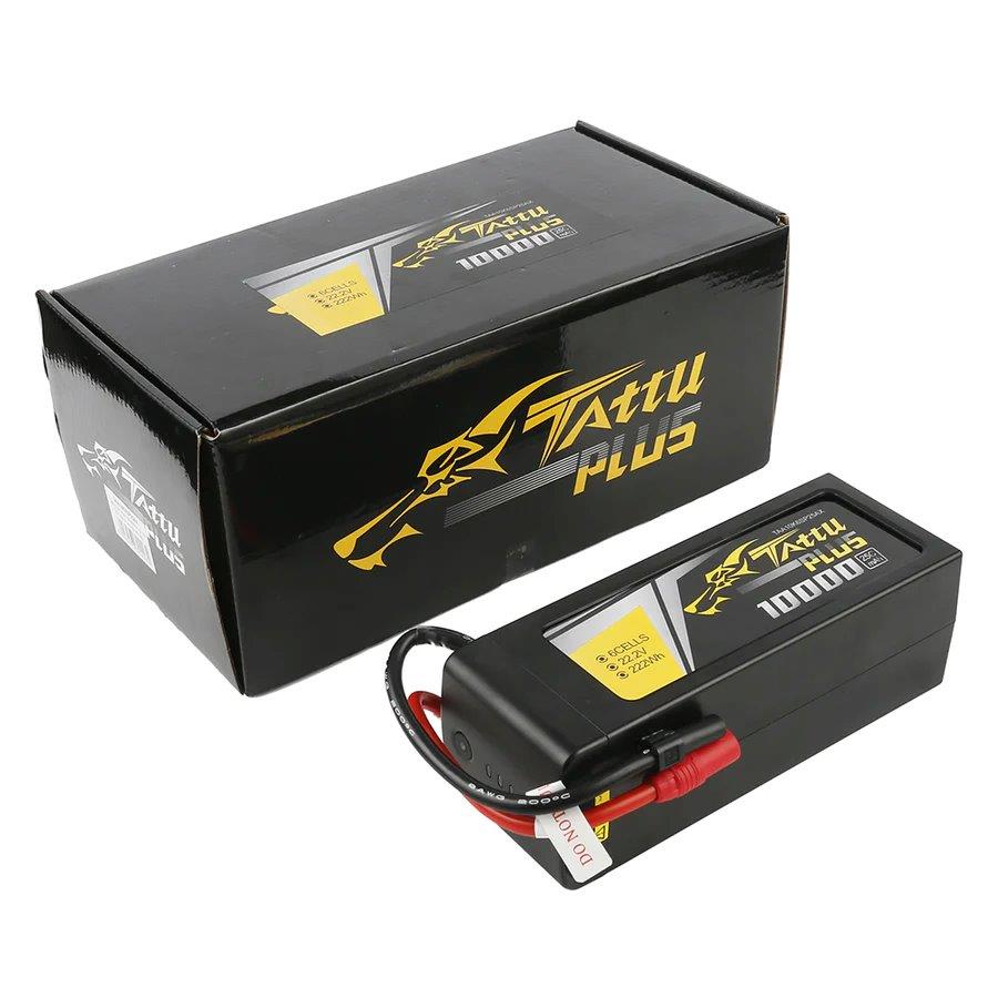 GensAce Tattu Plus 10000mAh 22.2V 25C 6S1P Lipo Bttry Pack with AS150+XT150 plug - 4