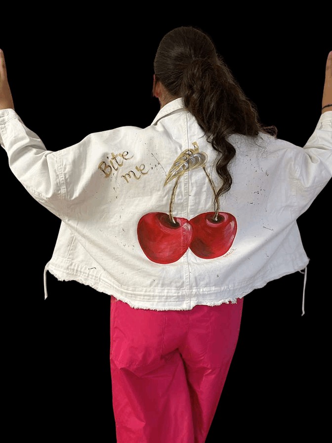Unique Jacket - White - Sorena