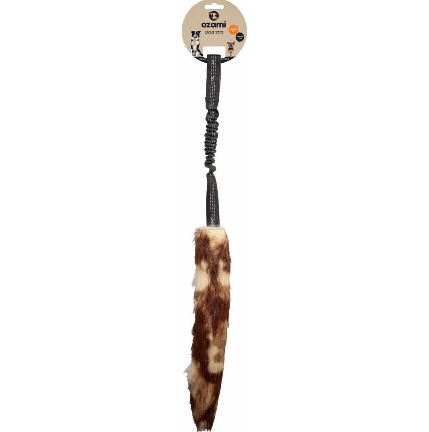 Ozami Play-n-tug Faux Fur Hundleksak - 80cm