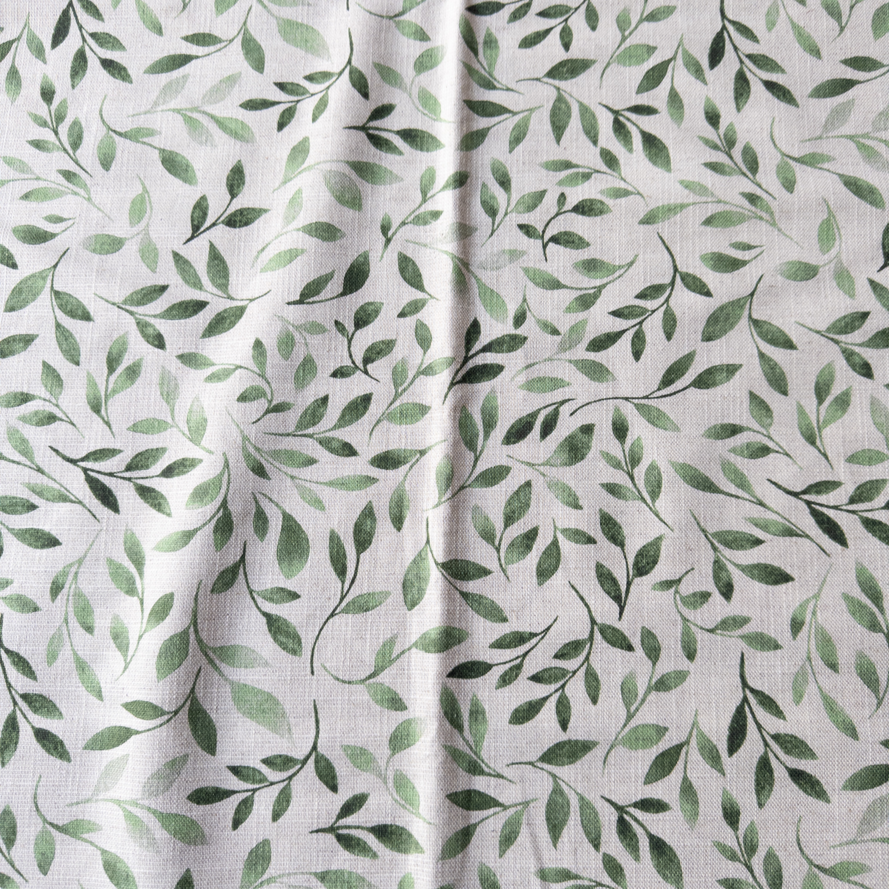 Gröna Blad Linnetyg - 2