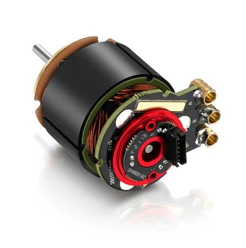 Hobbywing Motor XeRun D10 10.5T Röd Drift BL Sensored - 9