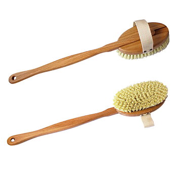 Badborste / Bastuborste i naturmaterial