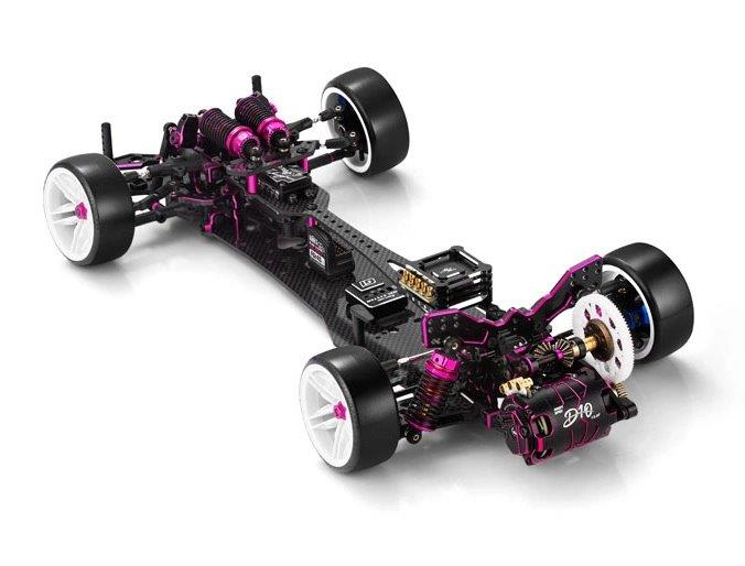Hobbywing Motor XeRun D10 13.5T Röd Drift BL Sensored - 7