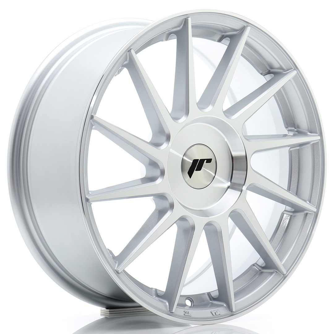 17" JR Wheels JR22 - Silver Machined Face