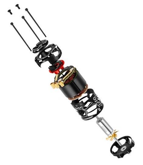 Hobbywing Motor XeRun D10 13.5T Lila Drift BL Sensored - 2
