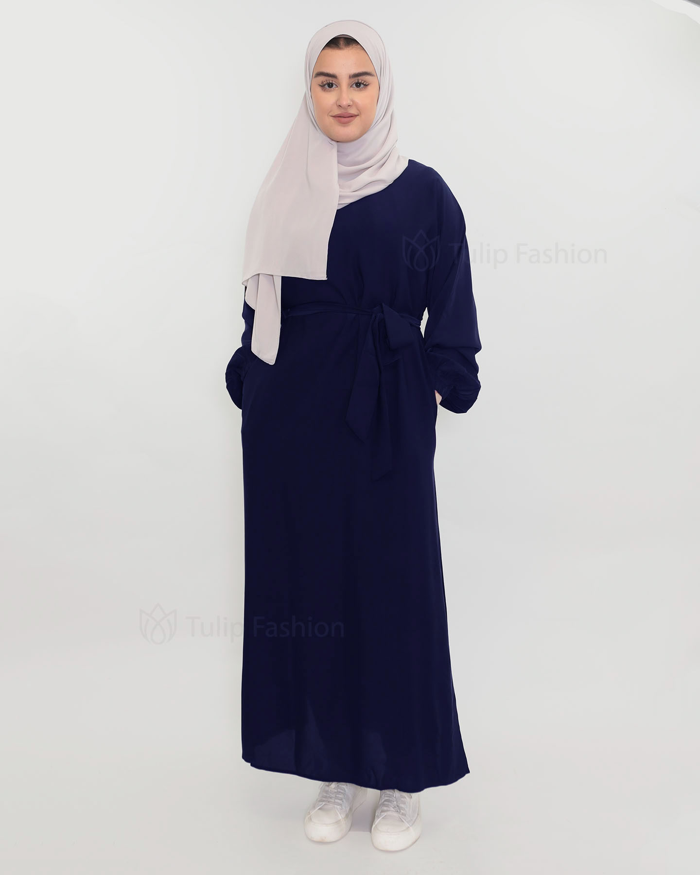 Zaina  Abaya - Midnight Blue
