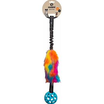 Play-n-tug Unicorn with Ball Dog Toy - 65cm