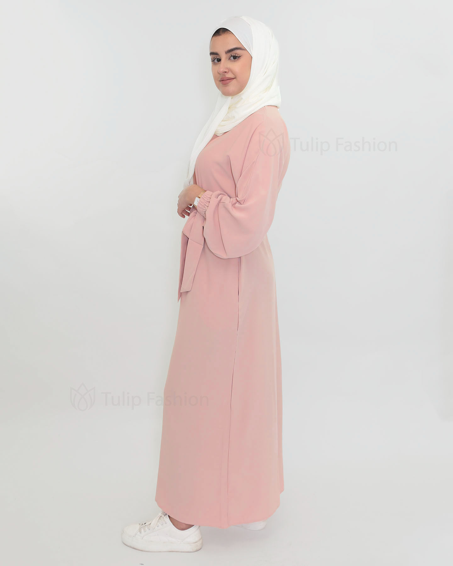 Zaina  Abaya - Rose - 4