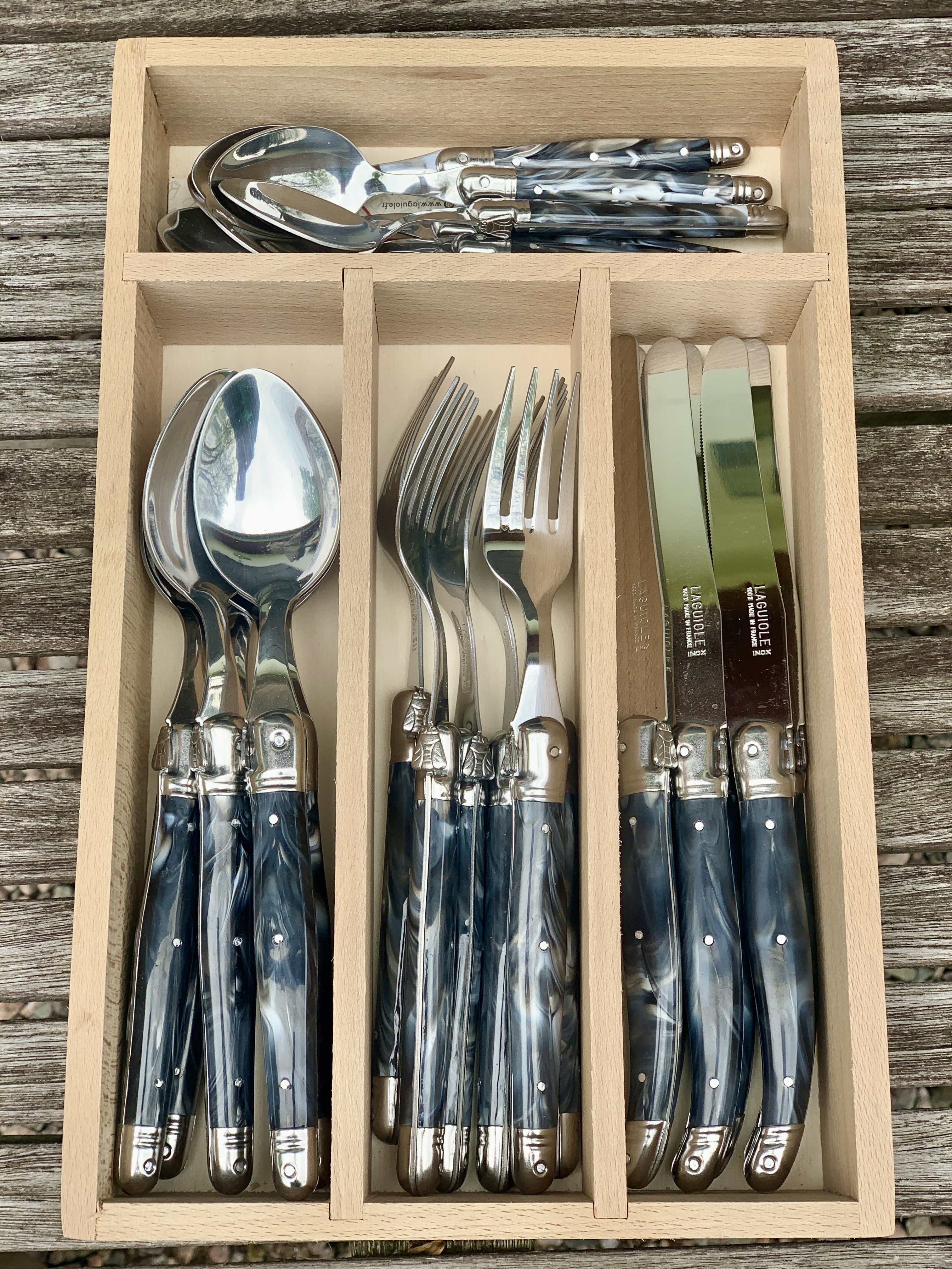 Bestickset 24 delar -  Laguiole André Verdier