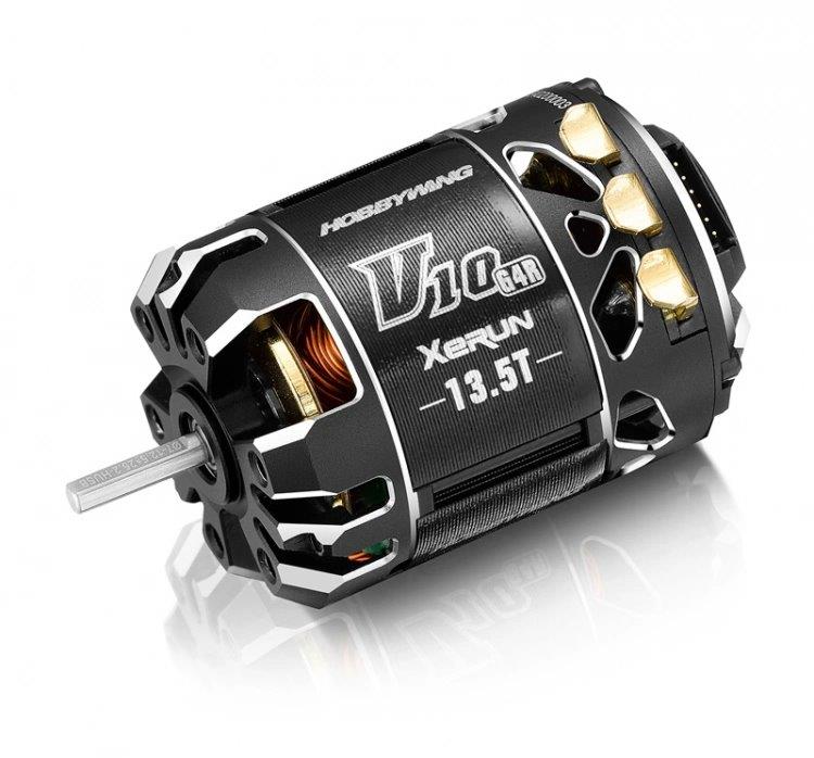 Hobbywing Motor XeRun V10 17.5T Black G4R Stock - 3
