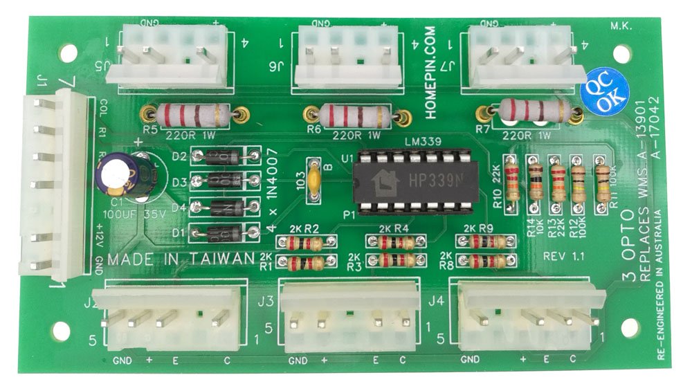 3-Opto Ramp Switch Assembly