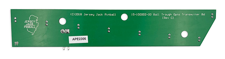 JJP 6-Ball Trough Opto Receiver & Emitter SET (15-100004-00/15-100002-00) - 3