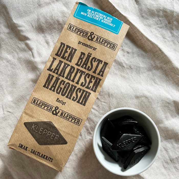 Klepper & Klepper Saltlakrits, 200 g - 4