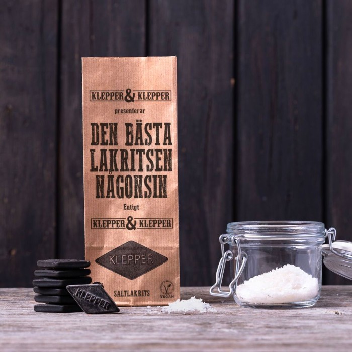 Klepper & Klepper Saltlakrits, 200 g - 3