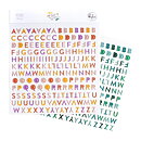 American Crafts Mini Alpha Puffy Stickers - Good Times