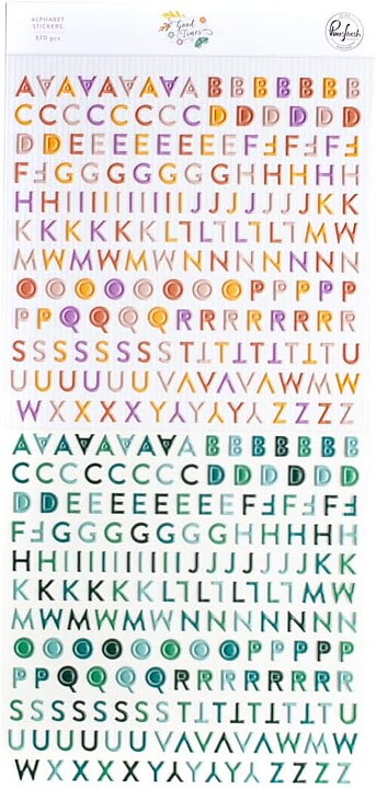 American Crafts Mini Alpha Puffy Stickers - Good Times