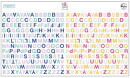American Crafts Mini Alpha Puffy Stickers - The Simple Things