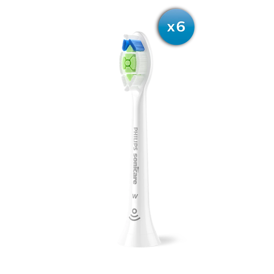 Philips Sonicare Optimal White 6-pack borsthuvuden HX6066/87