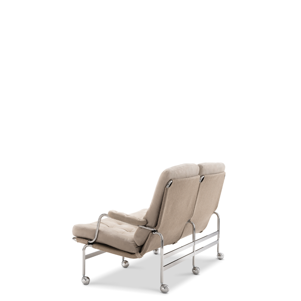 Karin 2-sits soffa (Tyg/läder flera val) - DUX  - 5