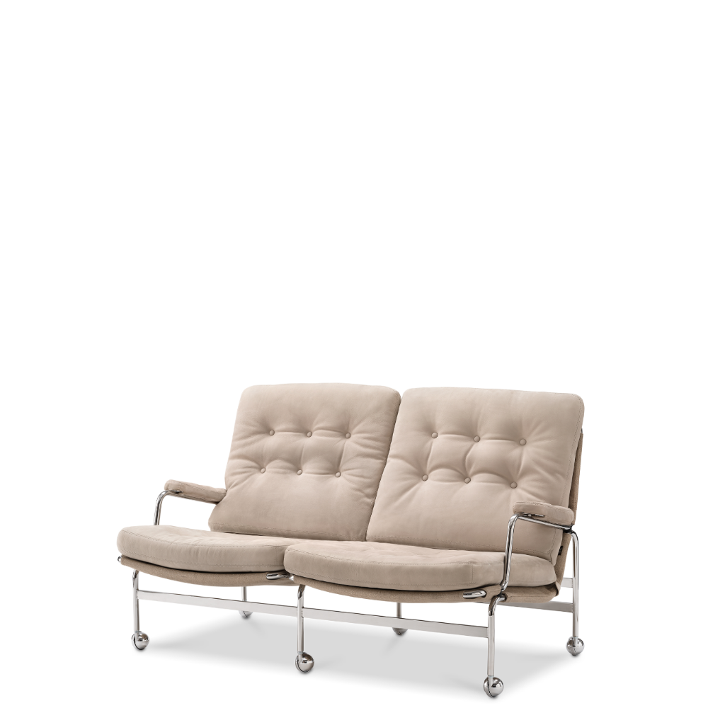 Karin 2-sits soffa (Tyg/läder flera val) - DUX  - 4