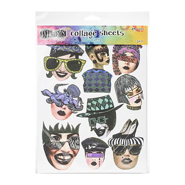 Ranger - Dyan Reaveley's Dylusions Collage Sheets - Set 1
