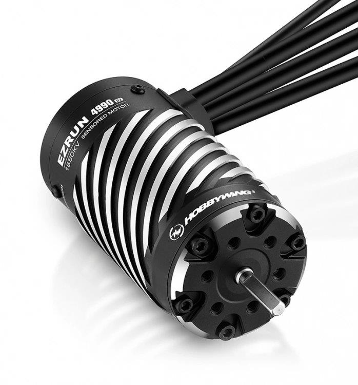 Hobbywing Motor EzRun 4990SD G2 1650kV Sensorbaserad 3-8S 1/8-1/7