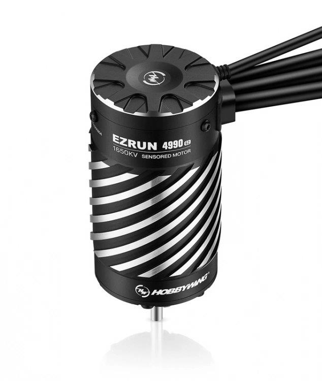 Hobbywing Motor EzRun 4990SD G2 1650kV Sensorbaserad 3-8S 1/8-1/7 - 4
