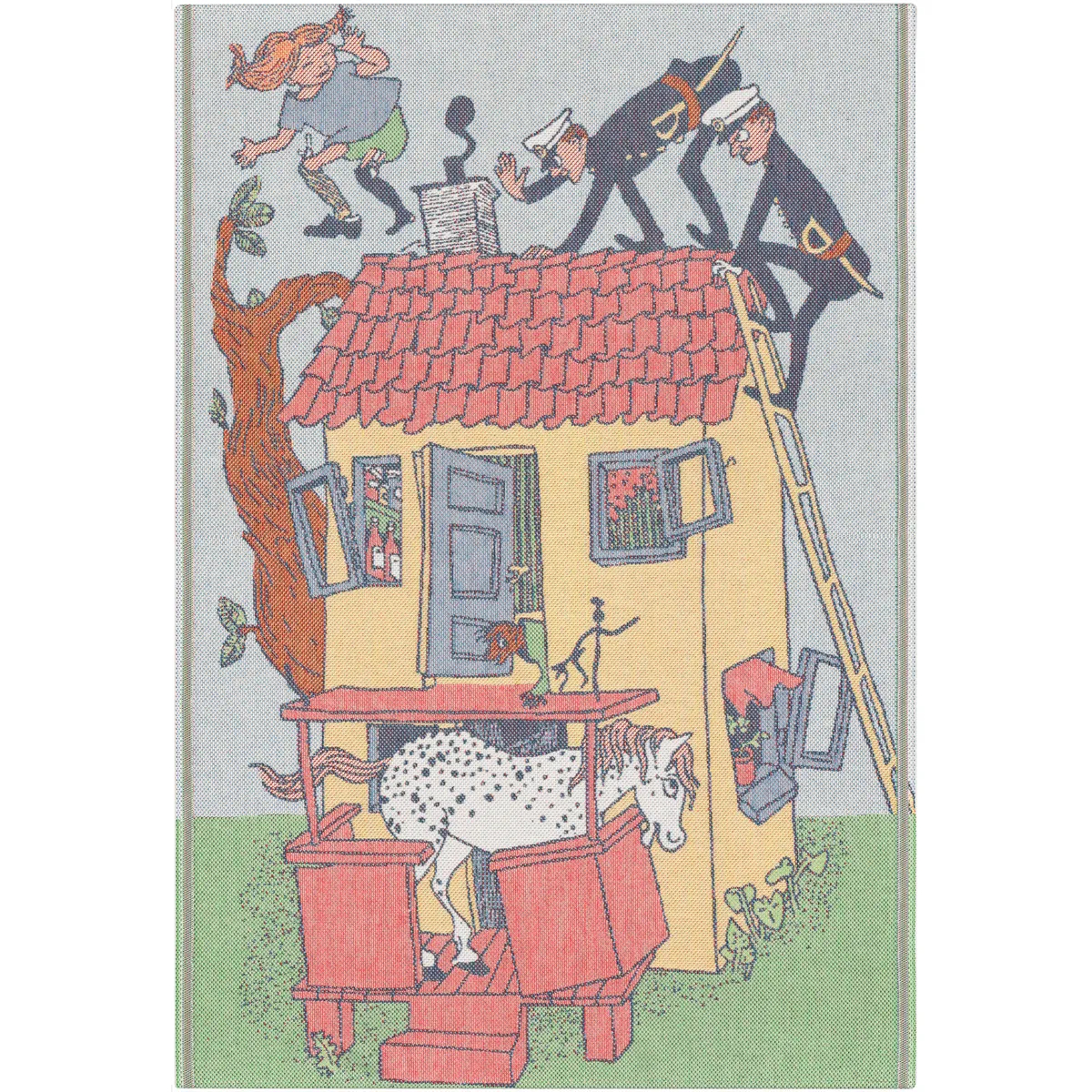 Pippi Långstrump Bebisfilt 72x105 cm - Villa Villekulla