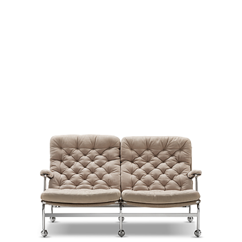 Karin 73  2-sits soffa (Tyg/läder flera val) - DUX 